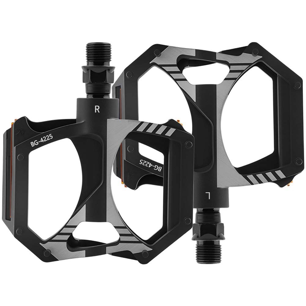 Reliable Nylon Bicycle Pedals with Double DU Bushing for Mountain Bikes