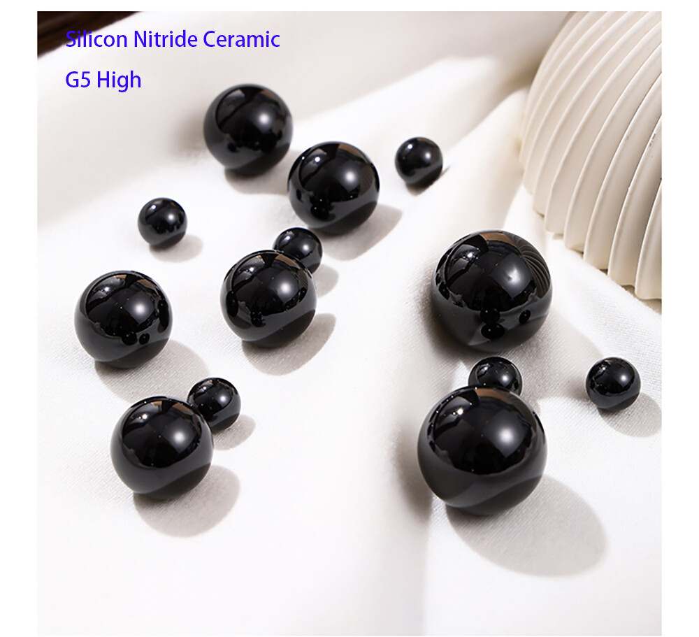 Silicon Nitride Ceramic Ball G5 High Precision Solid Bearing Balls Ø 0.8-25.4mm