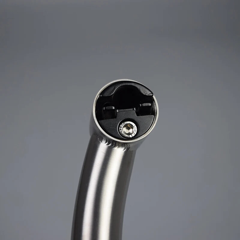 TIRIS Titanium Bike Seatpost Bicycle Accessories Cycling Layback Pieces 27.2