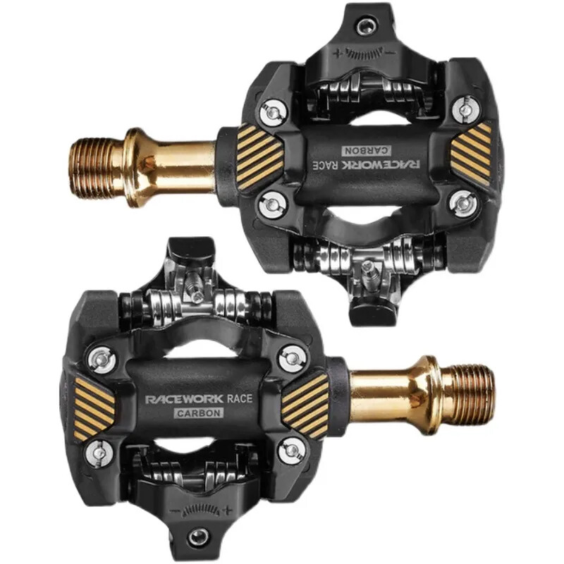 MTB Self-Locking SPD Cleats Pedals Mountain Bike Bearing Footrest Bike Parts