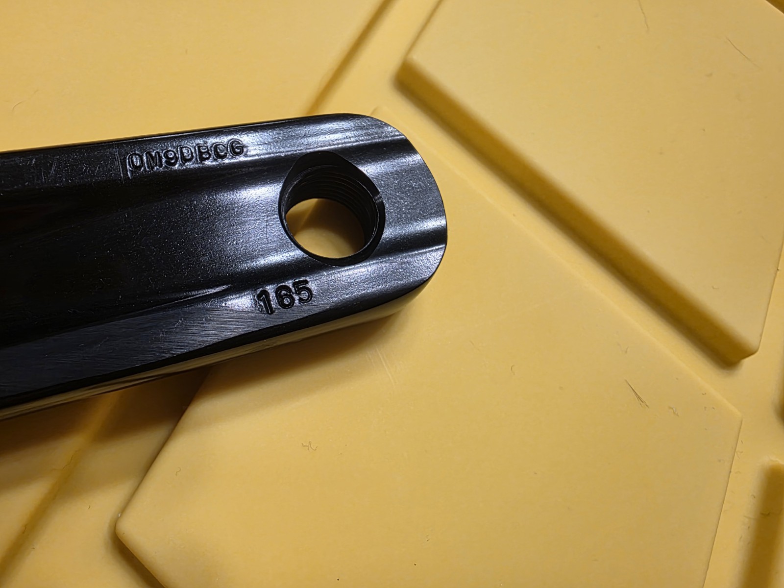 Sram Omnium Crankset 165mm, Track, Fixed Gear, Bike, 144 BCD, Black