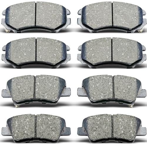 D924 D1313 Front Rear Ceramic Brake Pads Set Fit For Hyundai