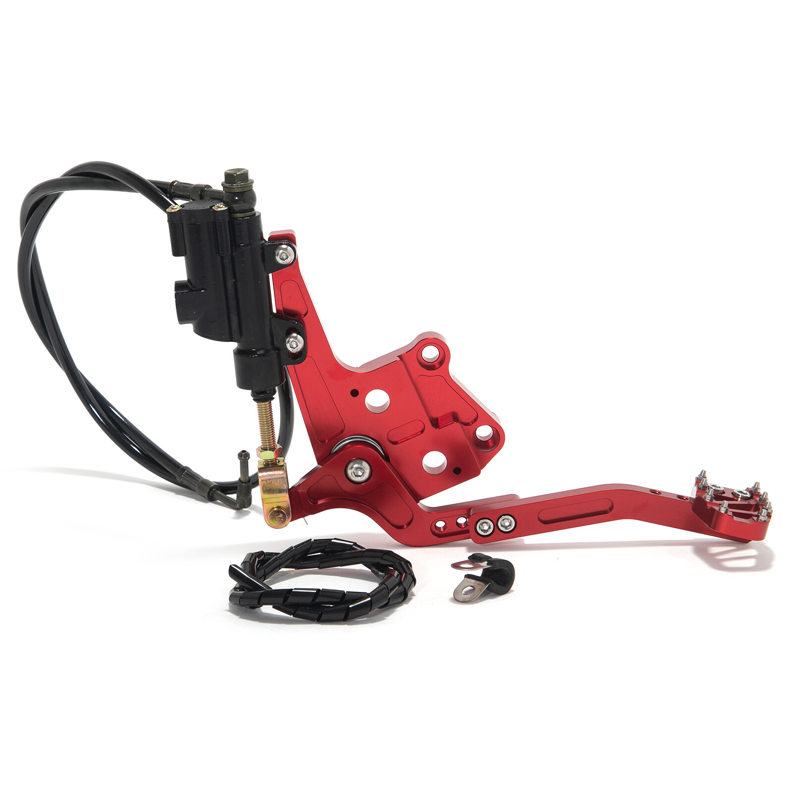 TARAZON Red Aluminum Hydraulic Rear Foot Brake For Talaria XXX (X3) 23-NOW EBike