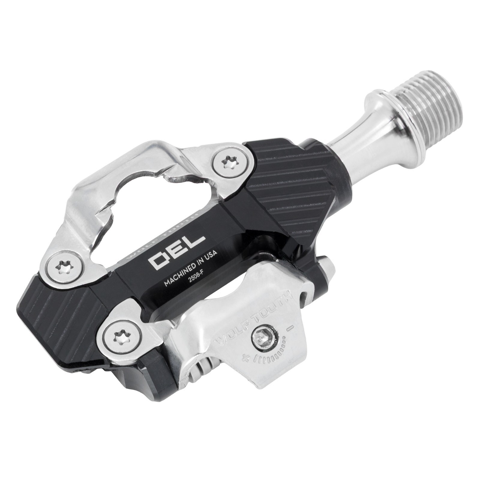 Wolf Tooth DEL Gravel Race Clipless Gravel Bike Pedals – Black