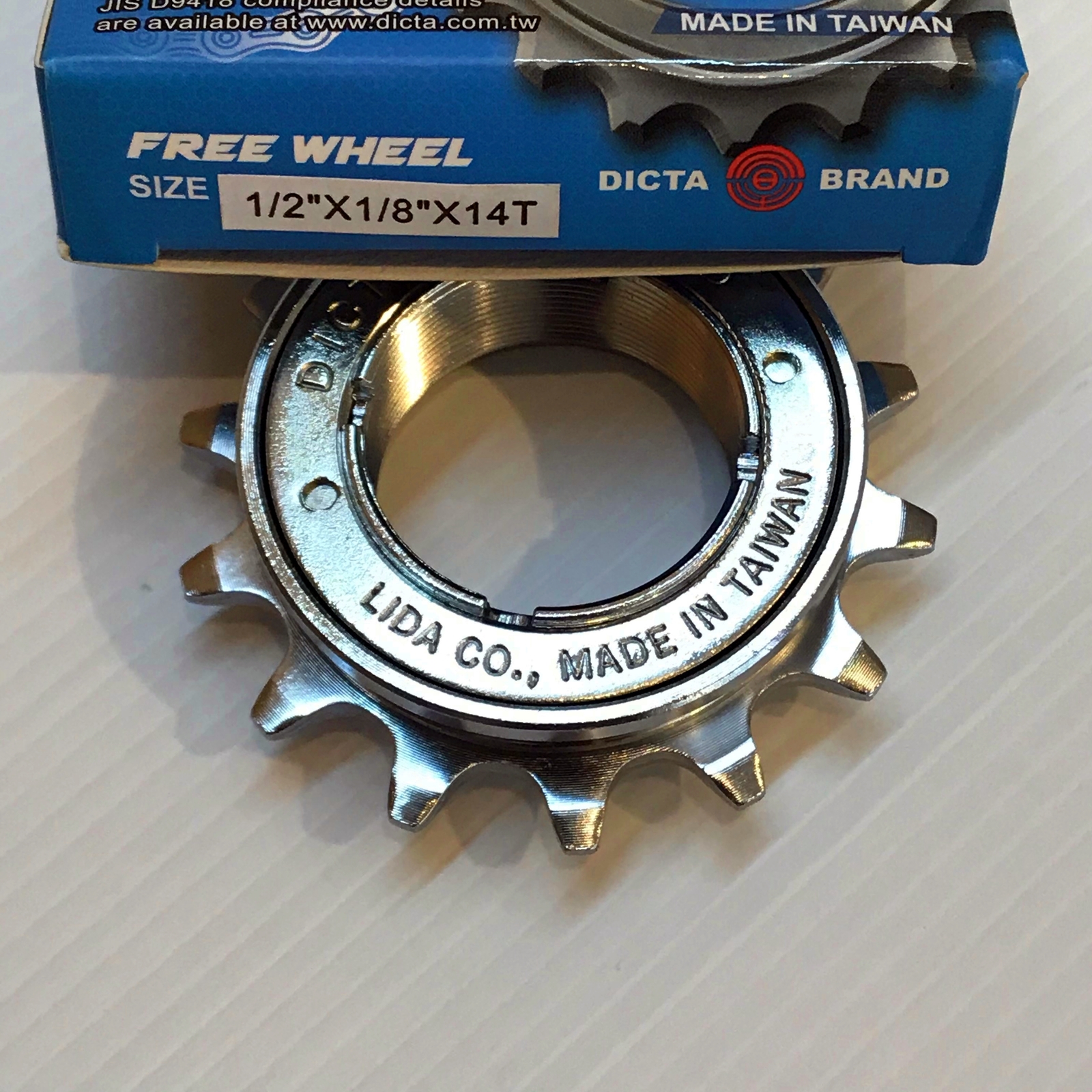 Dicta Single Speed Freewheel (14t, 1/8″) — AUS STOCK — SS Single Speed Fixie