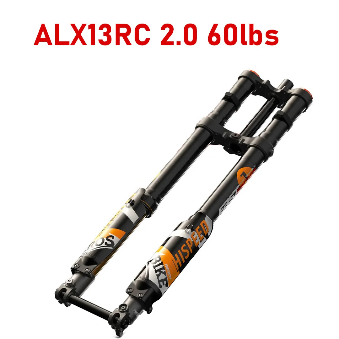 29/27.5er Electric Dirty Bike Front Suspension Air Fork 60lbs Rear Shock 265mm