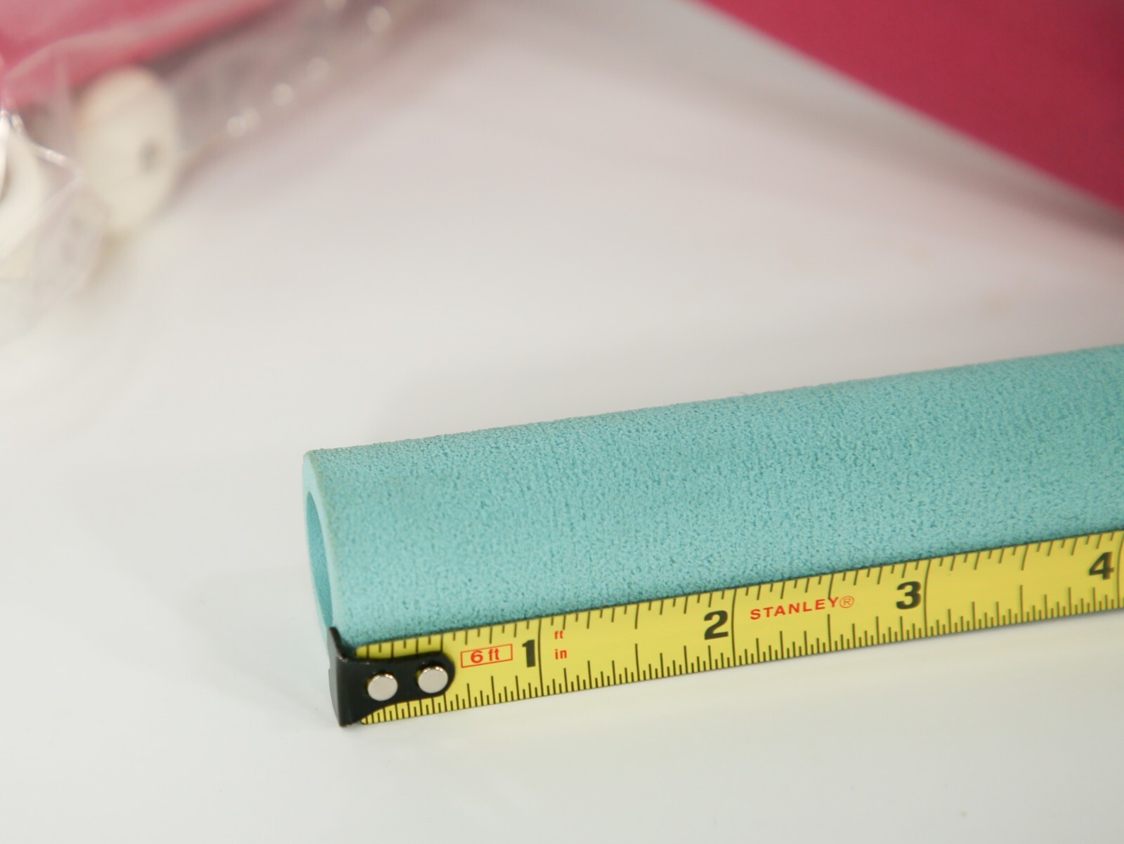 Vintage PADDED FOAM HANDLEBAR GRIPS for Drop Down Bars, Choice Pink or Teal, NOS