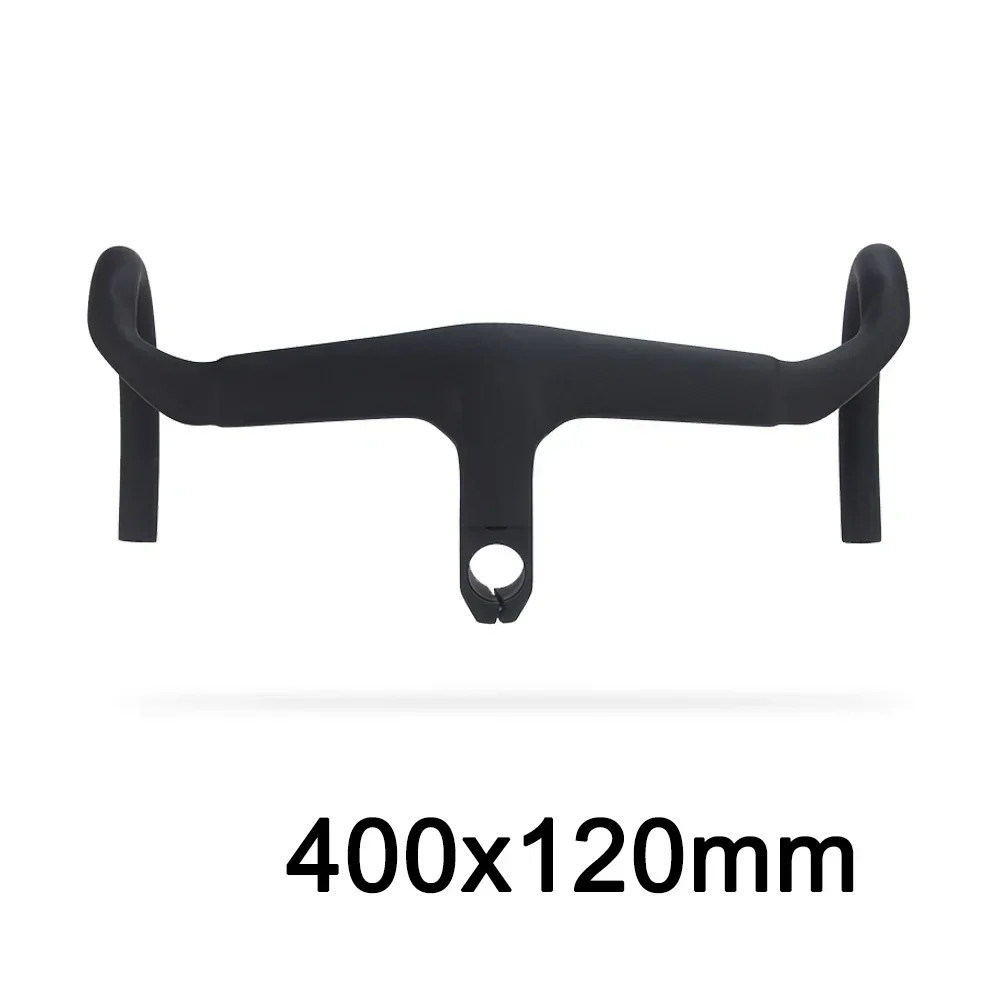 80-110mm Width Road Bicycle Carbon Handlebar Matte Internal Cable Di2 Drop Bar