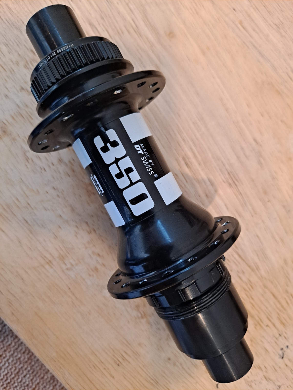 DT Swiss 350 Rear Hub 12 x 148mm Boost Center-Lock Sram XD Black 32H 18pt