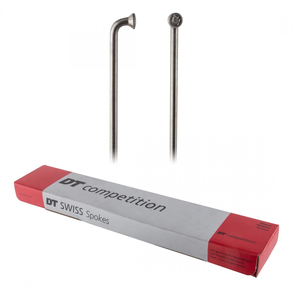 Dt Swiss Competition Spokes J-Bend 2.0/1.8/2.0 279mm Silver