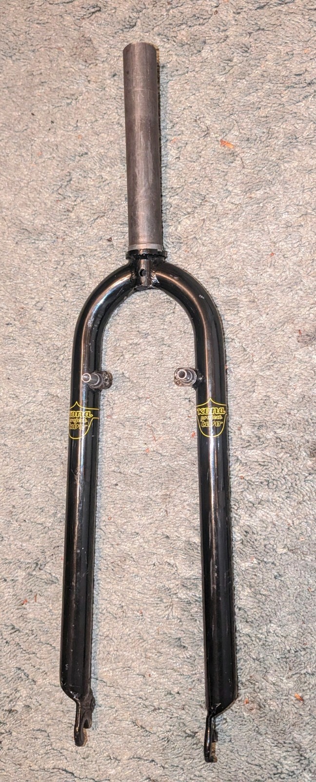 KONA PROJECT 2 RIGID FORK CANTILEVER BRAKES 1 & 1/8″ THREADLESS 26″ 984 GRAMS