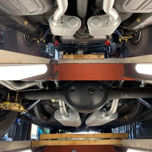 Muffler 2.25″ offset in | 2.25″ center out | overall 13″ Offset in | Center out