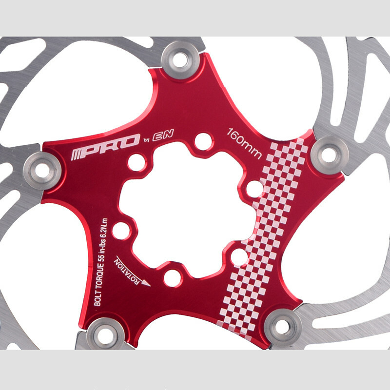 140/160/180/203mm Bicycle Brake Rotor Floating Mountian Bike Brake Rotor 6 Bolt