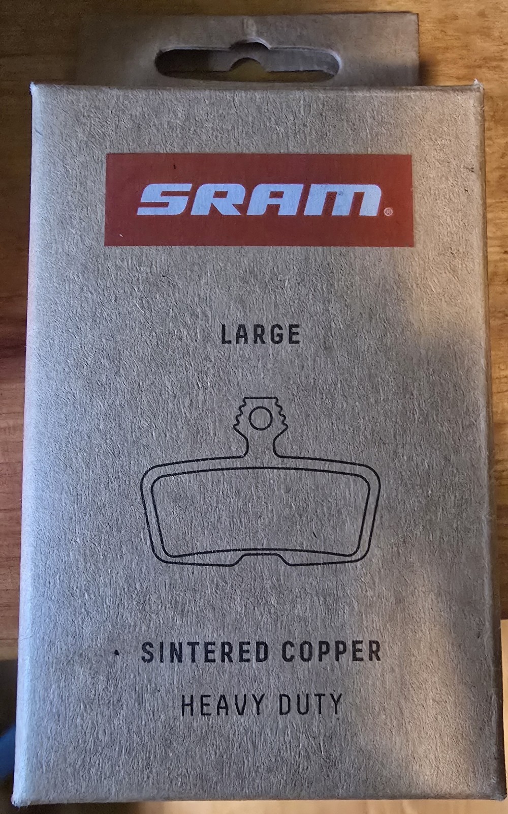 New – SRAM Code Large Sintered Brake Pads – Copper/Steel, Metallic