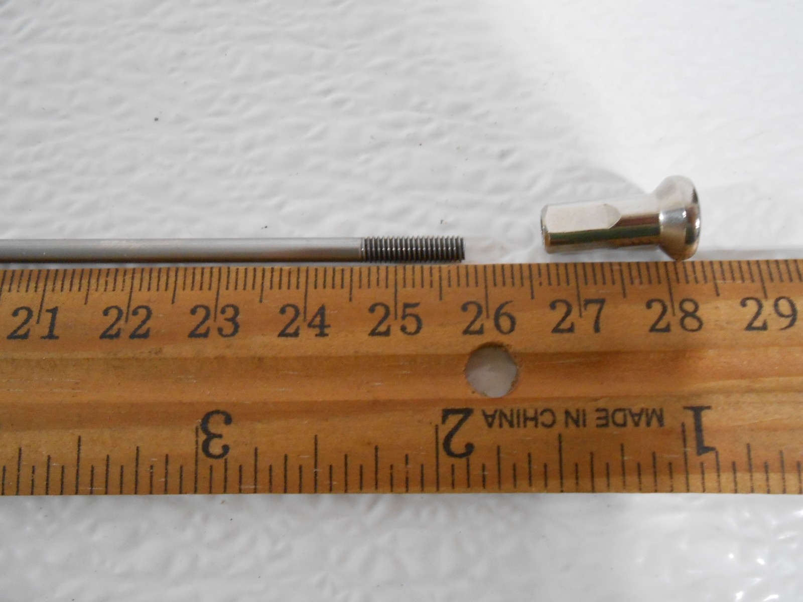 258mm 11g Gauge 2.85mm Stainless J-bend bicycle spokes with 17mm Moped Nipples