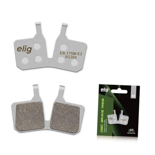 Bike Disc Brake Pads for Magura 4-Piston MT5, MT5 Pro, MT Silver (E2) 1 Pair