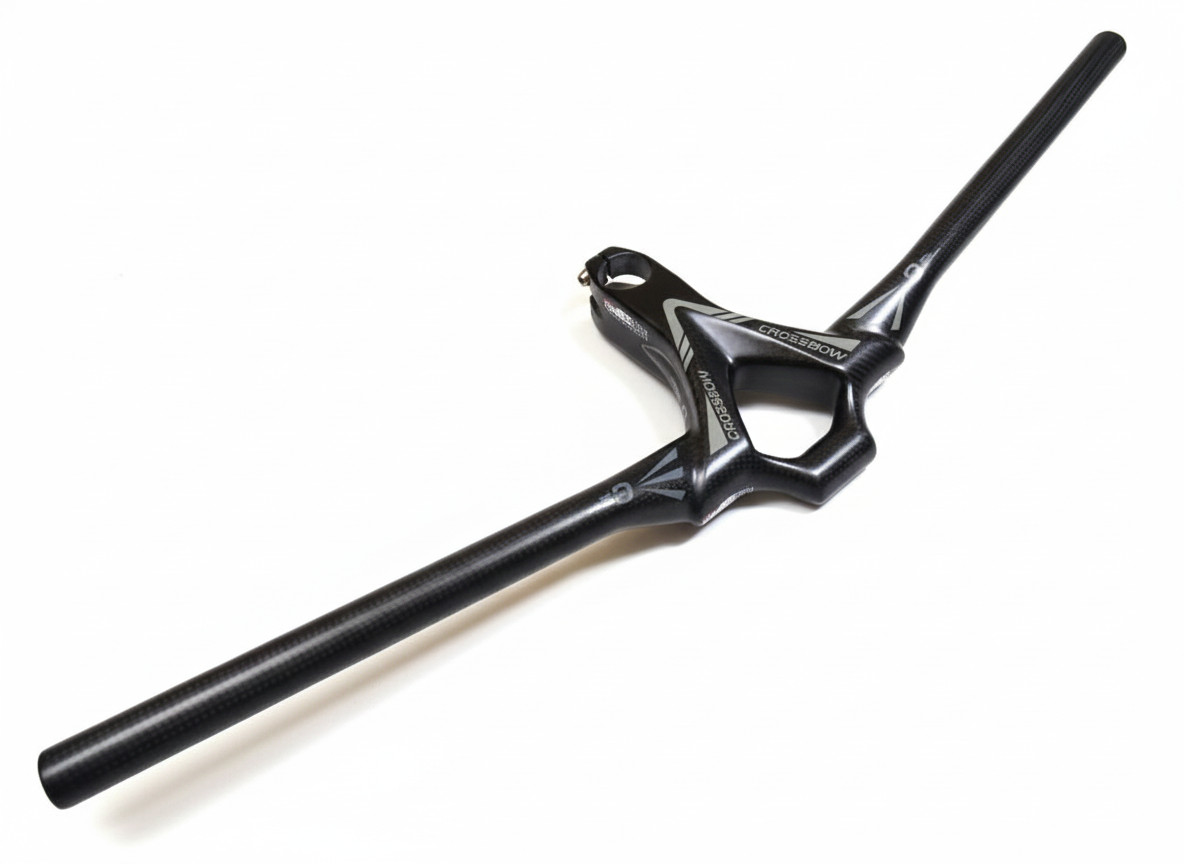 NEW CONTROLTECH CROSSBOW CARBON INTEGRATED FLAT BAR HANDLEBAR 640x100mm 3K 376g