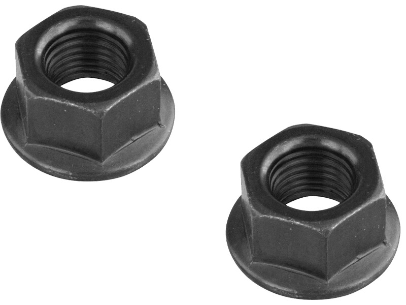NEW! 24TEETH AXLE NUT 3/8 AXLE USED FOR COASTER WHEEL BLACK SOLD BY PAIR