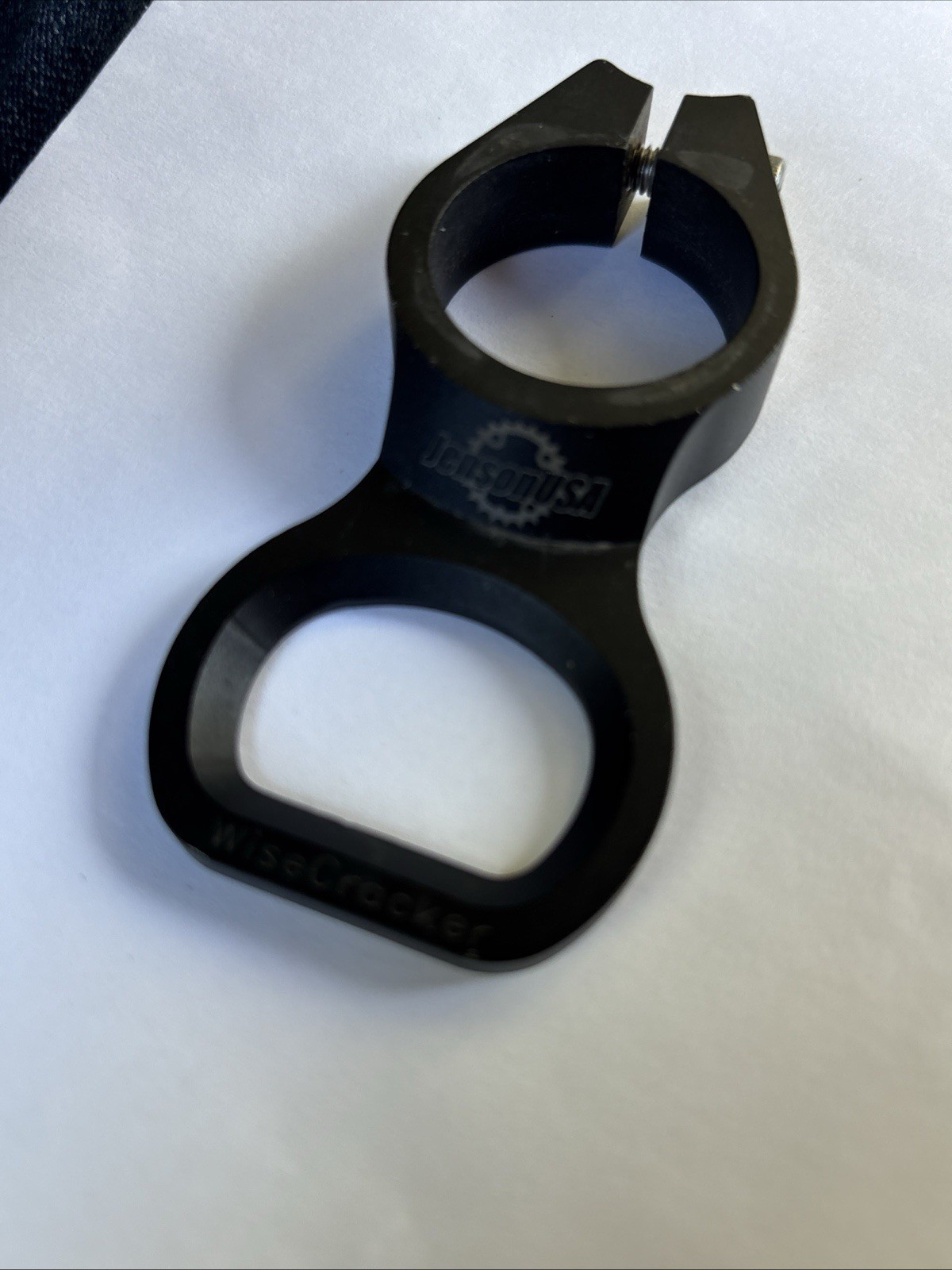 Wisecracker Aluminum Mountain Bike Stem Spacer Black Threadless 31.8 mm Clamp