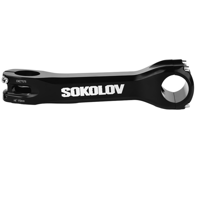SOKOLOV Long STEMS CNC 160/170/180mm Mtb Bike Table 6 Degree Bicycle Downstem