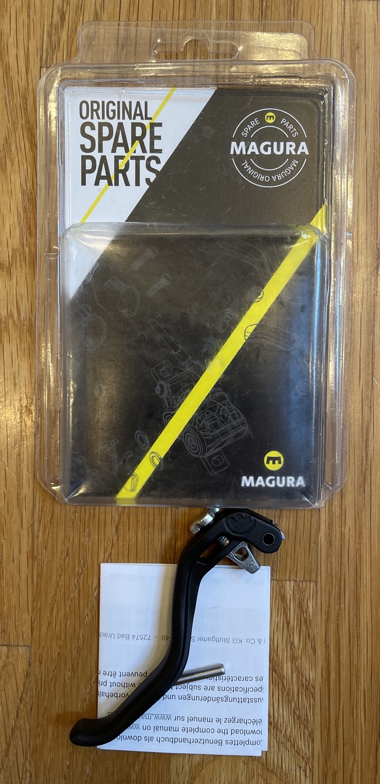 Magura HC Aluminum 1-finger Brake Lever for MT6, MT6N WL BLACK-Ships FAST!