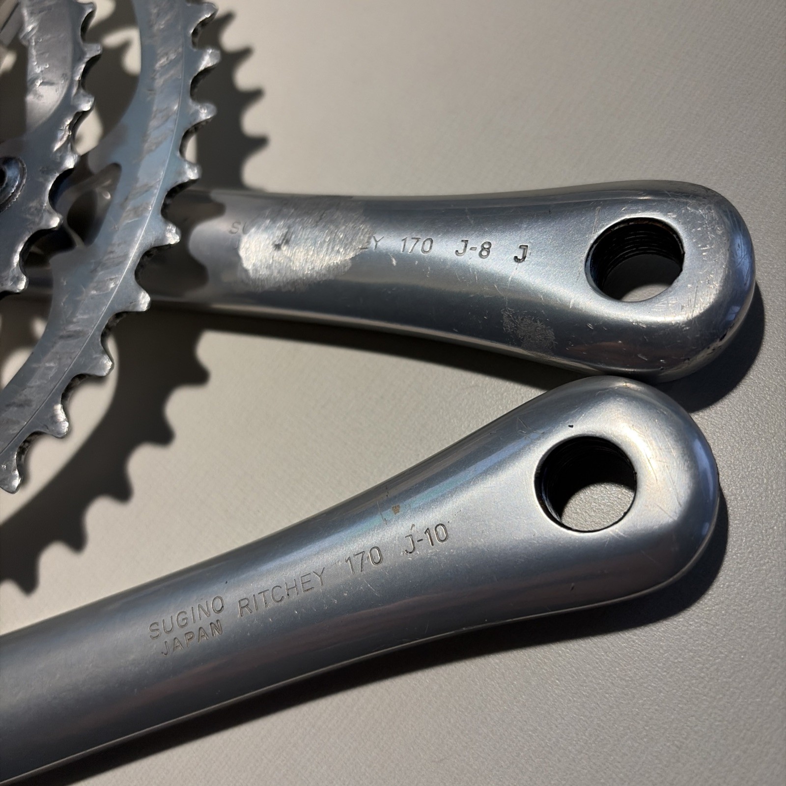 Ritchey Logic Crankset 170mm Sugino Japan Square Taper 46/36/26T Triple MTB