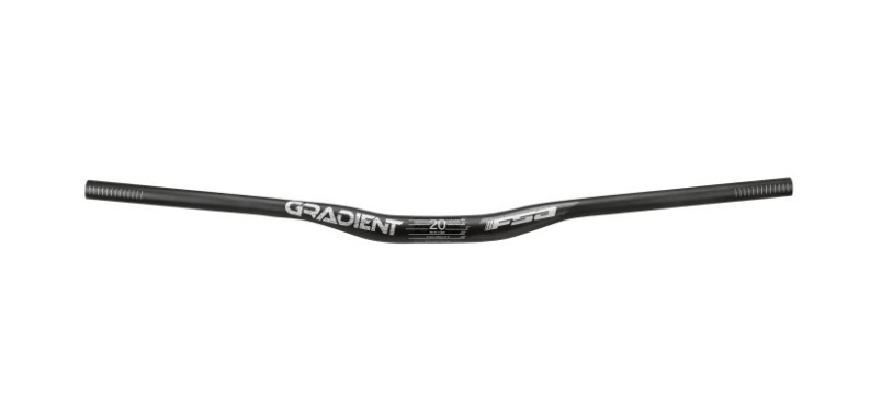 FSA Gradient Carbon MTB Riser Bar 800mm 20mm Rise 31.8 220g New Free Shipping!