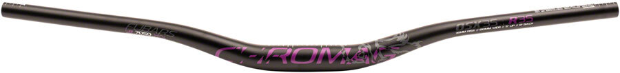 Chromag Fubars OSX 35 Handlebar Aluminum 25mm Rise 35mm 800mm Black/Purple
