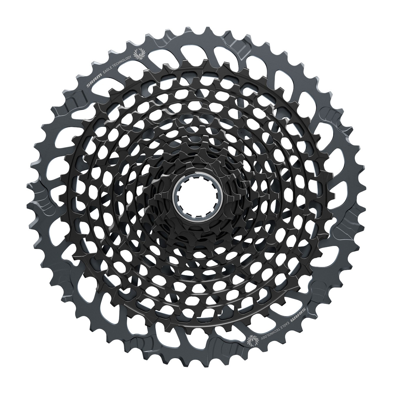 SRAM XO1 XG-1295 Eagle Cassette – 12-Speed | 10-52 Tooth – Grey