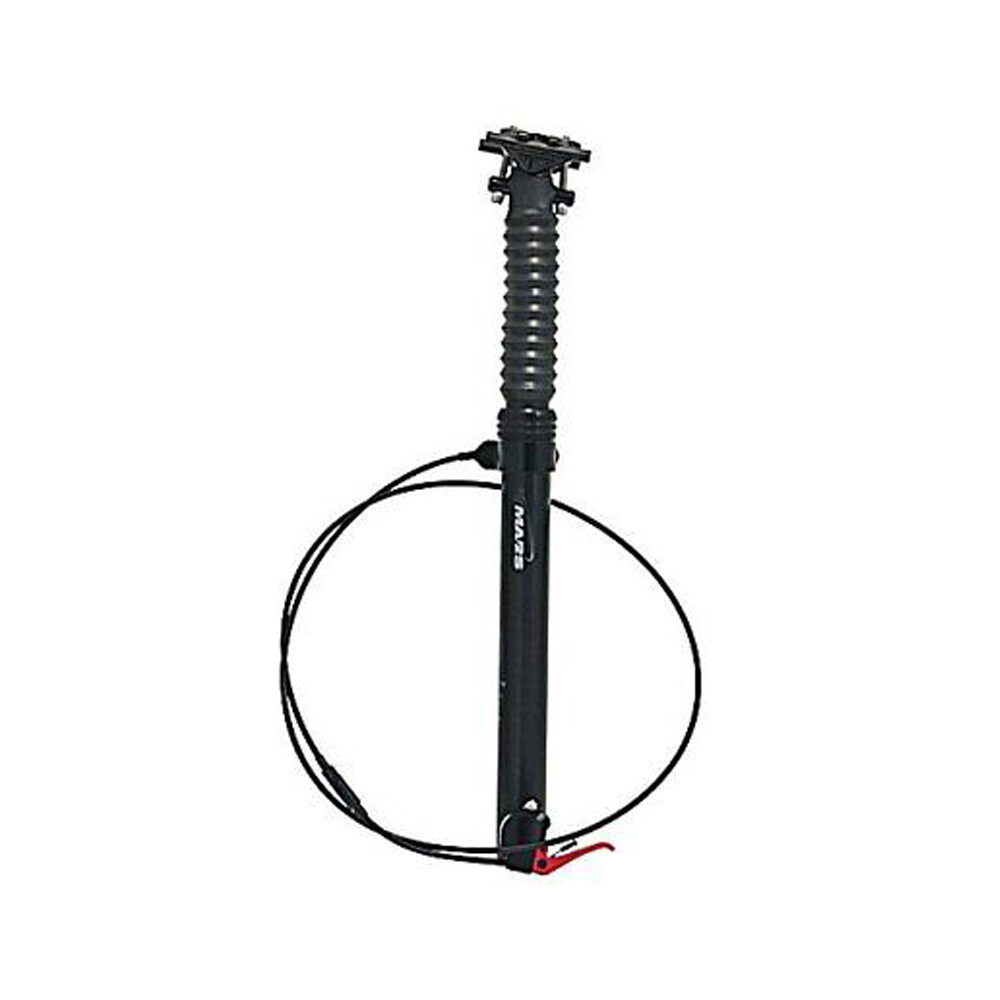 TMARS 419S Mechanical Drop Seatpost, 31.6x445mm 55/110mm Travel, Black