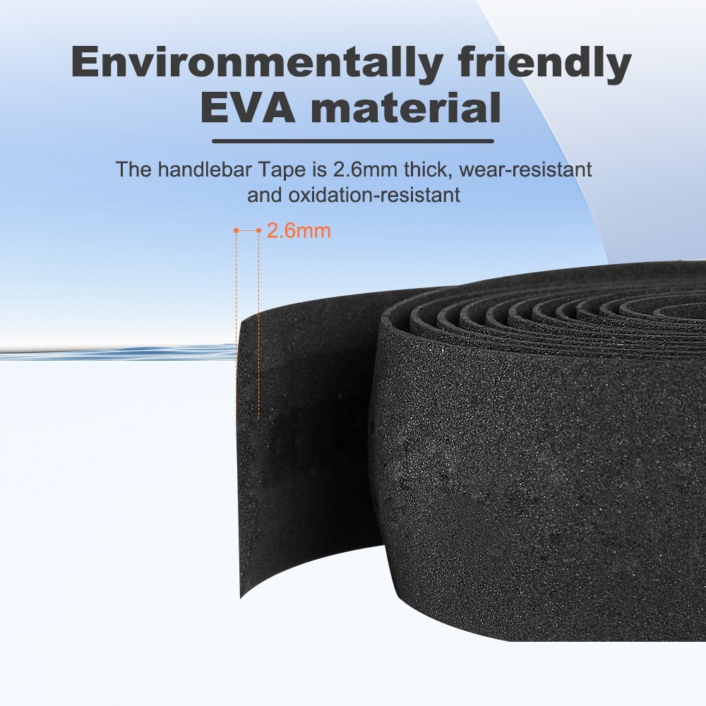 2pcs Bicycle Handlebar Tape EVA Handle Bar Grip Wrap Cycling Road Bike Bicycle