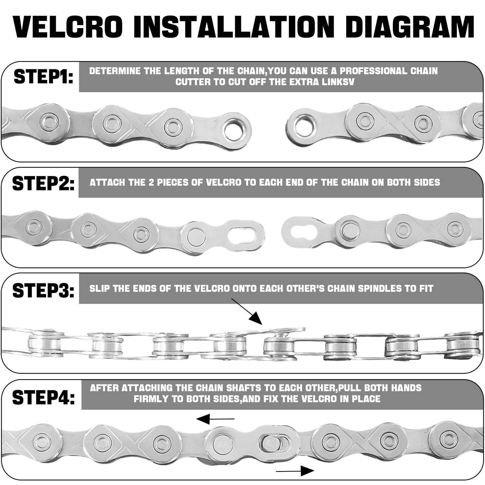 6/7/8/9/10/11/12 Speed Bike Chain – High-Strength, Durable & Smooth-Shifti