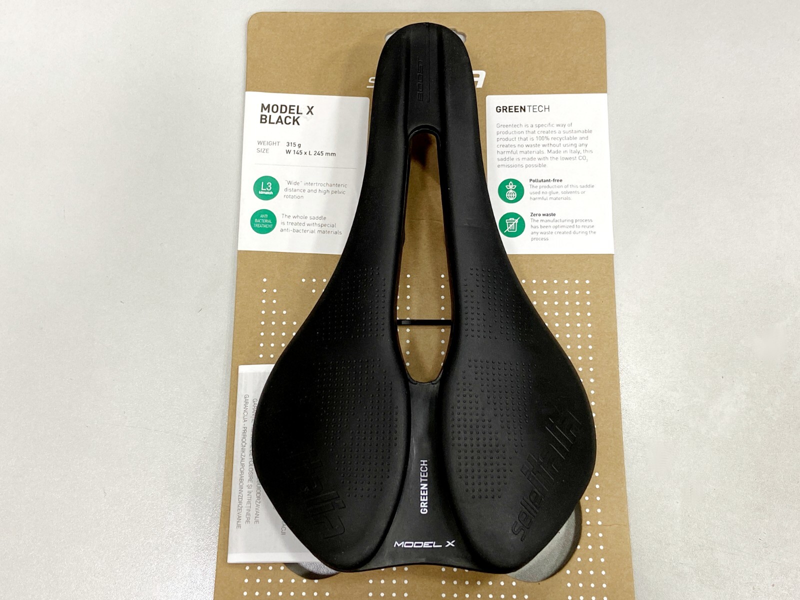 Selle Italia Model-X Superflow Fec Alloy Rail SF L3 145x245mm Saddle (Black)