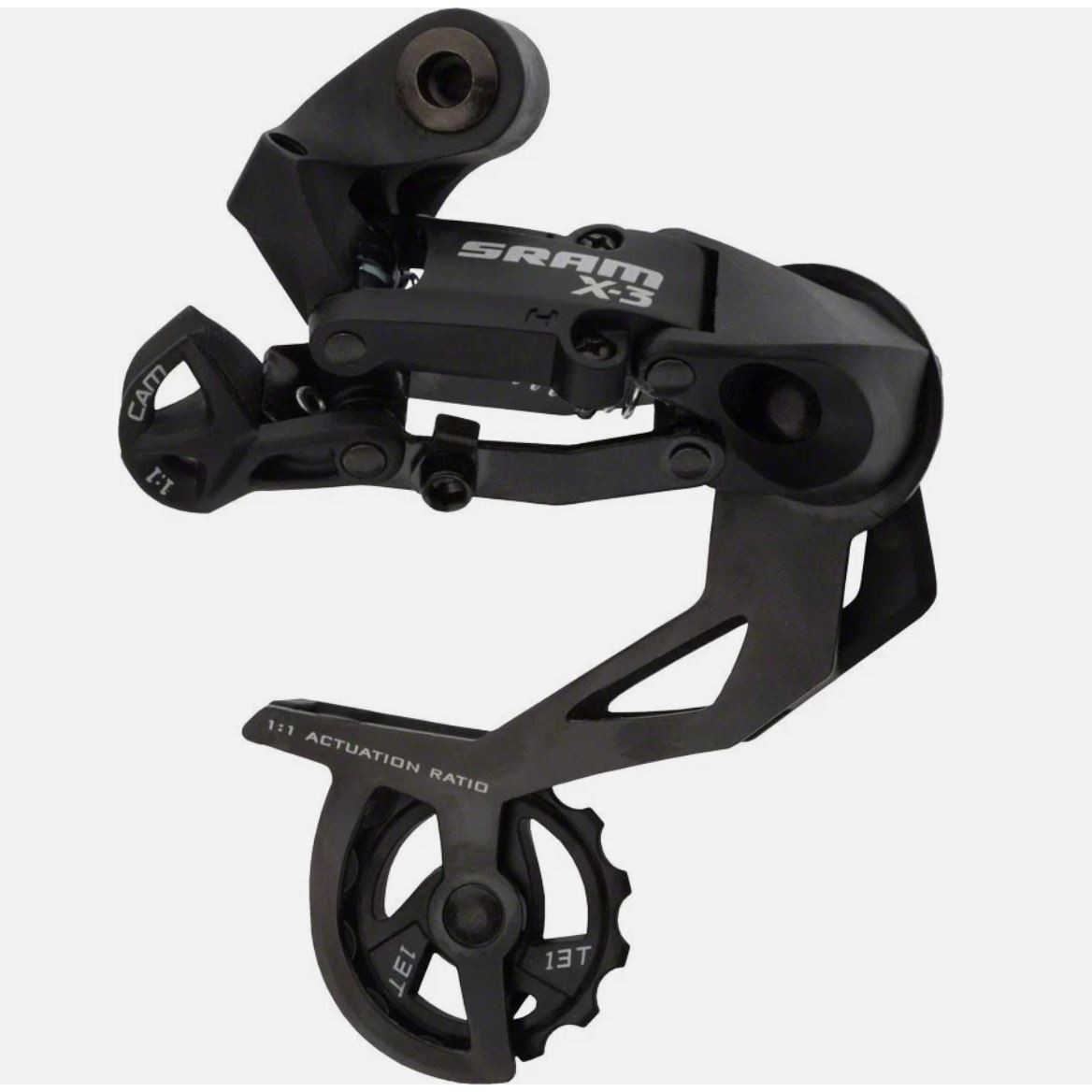 SRAM X3 Rear Derailleur 7,8,9 Speed Long Cage Black