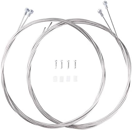 4 Pcs Road Bike Brake Cables,Stainless Steel Bike Brake Inner Cables,Universal R