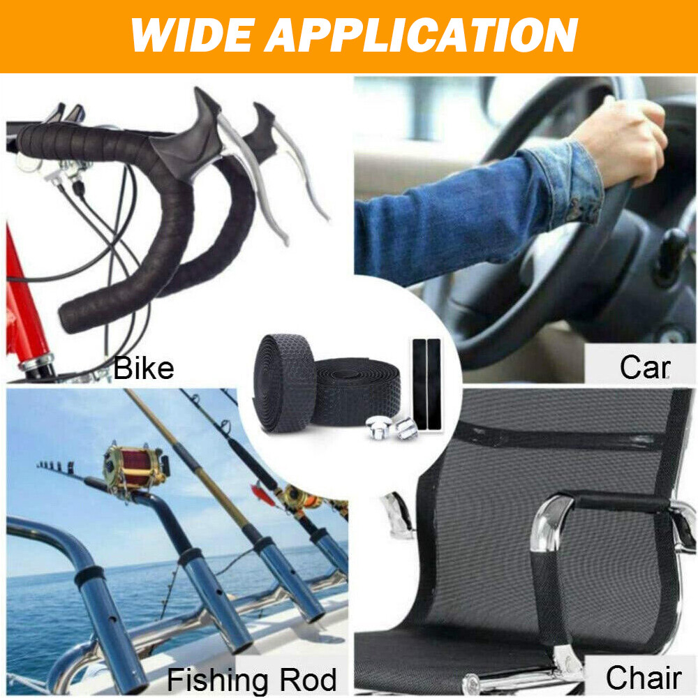 Bicycle Handlebar Tape Cycling Road Bike Soft EVA Non-Slip Handle Bar Wrap Strap