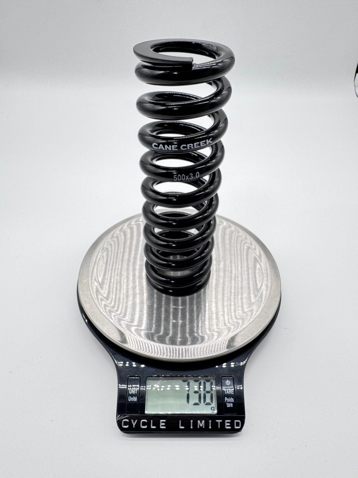 Cane Creek Steel Spring, Coil Shocks 3″ x 500lbs Rear Suspension Downhill Bike