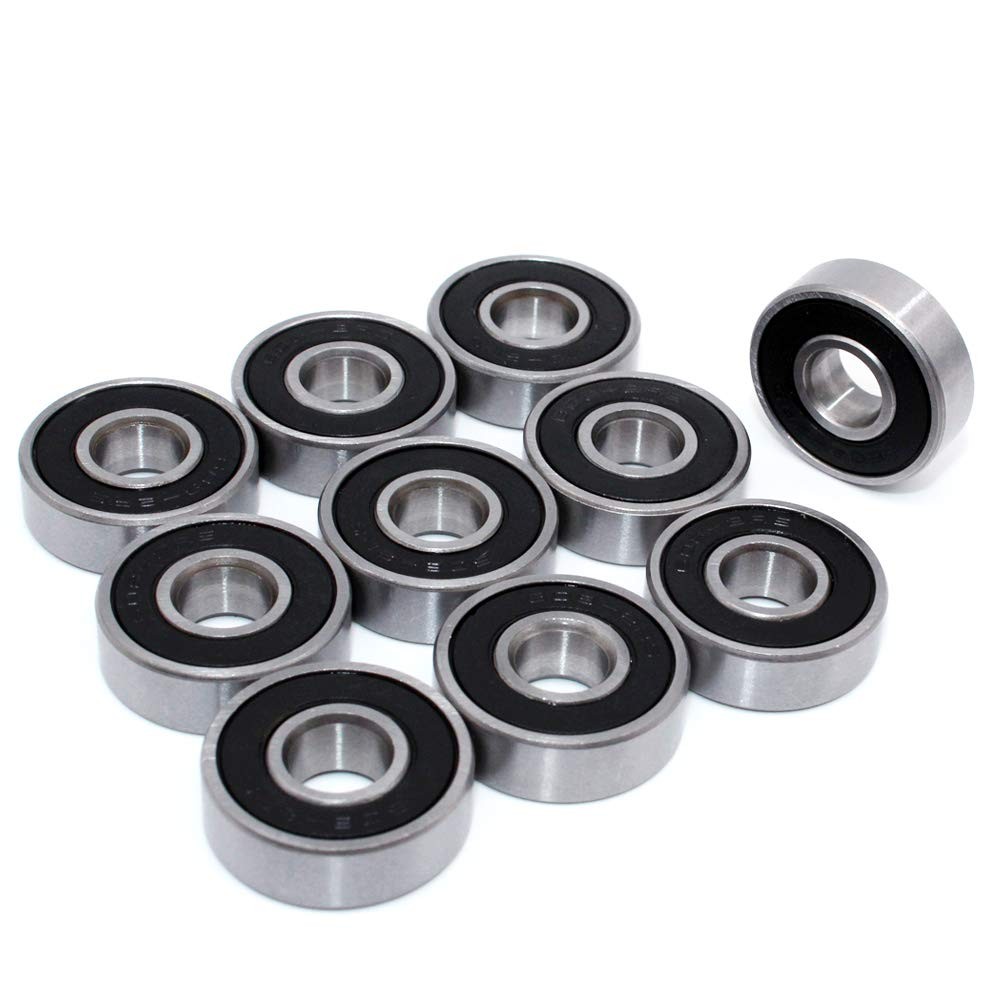Wellgo 608-2RS Ball Bearings Skateboard Double Rubber Sealed…