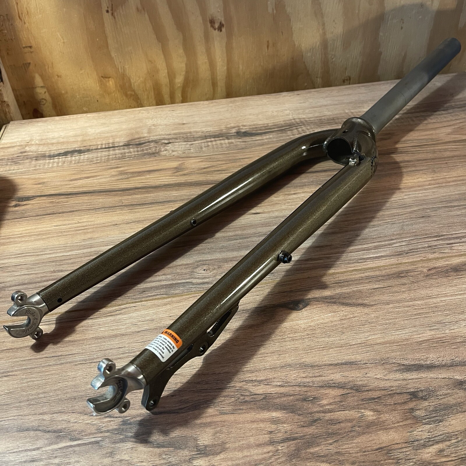 Salsa Cycles Vaya Fork 700C Deore Green 1 1/8 to 1 1/4 Tapered Disc 700C 263mm