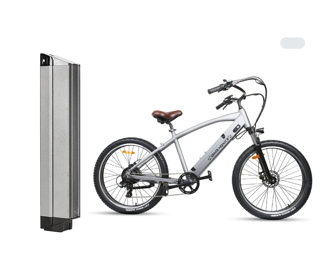 Electric Bike Battery For NAKTO Ebike 48V 10A for Santa Monica