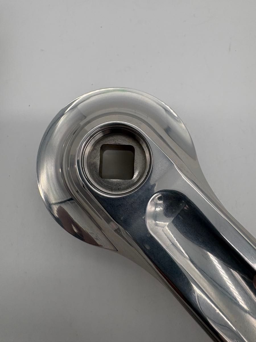Vintage TNT Performance Products Billet Crank Arm Set BMX MTB 175mm Silver Retro