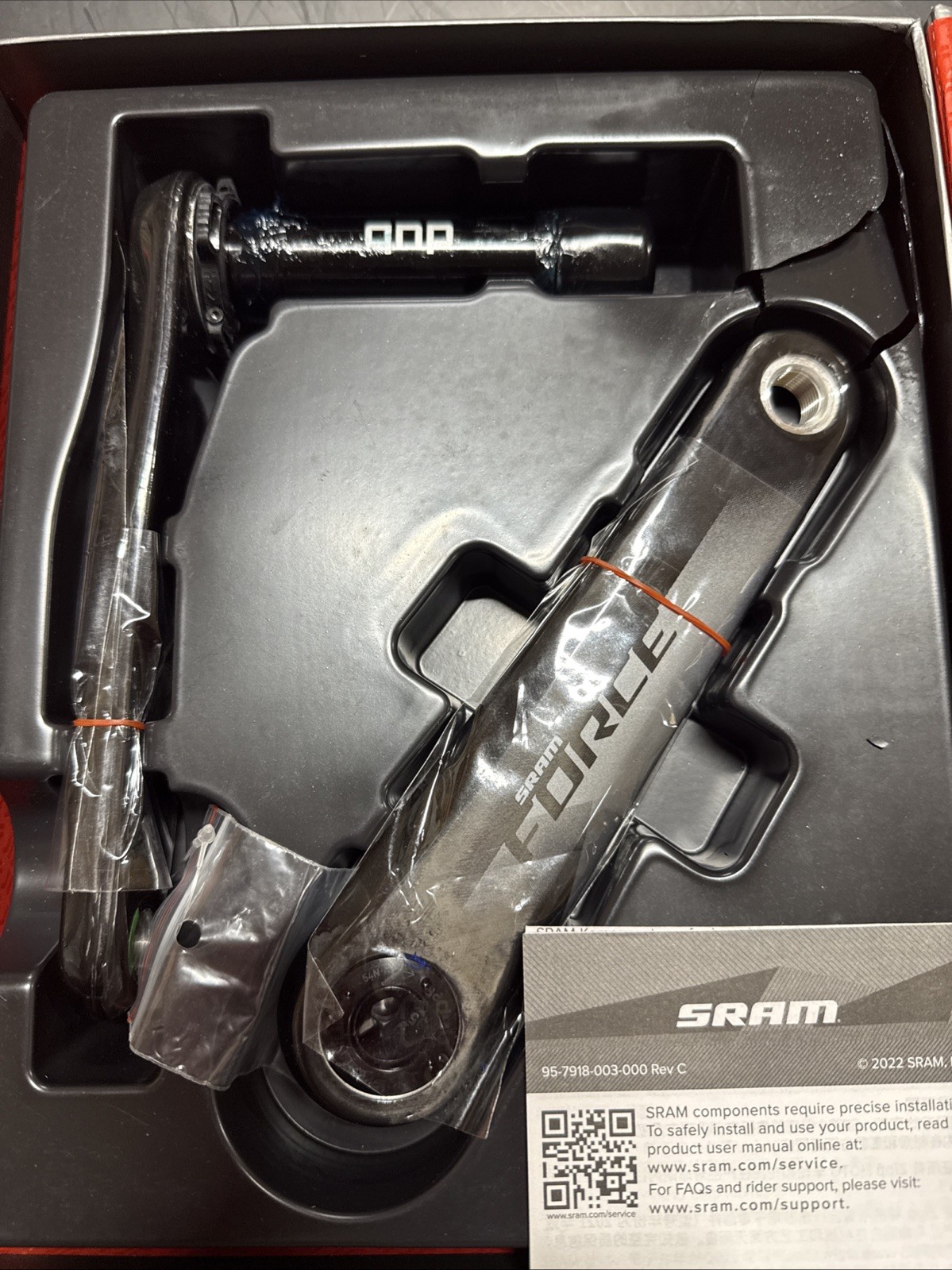 Sram Force D1 Dub Regular Carbon 12 Speed Crank Arms 172.5 (9479-25)