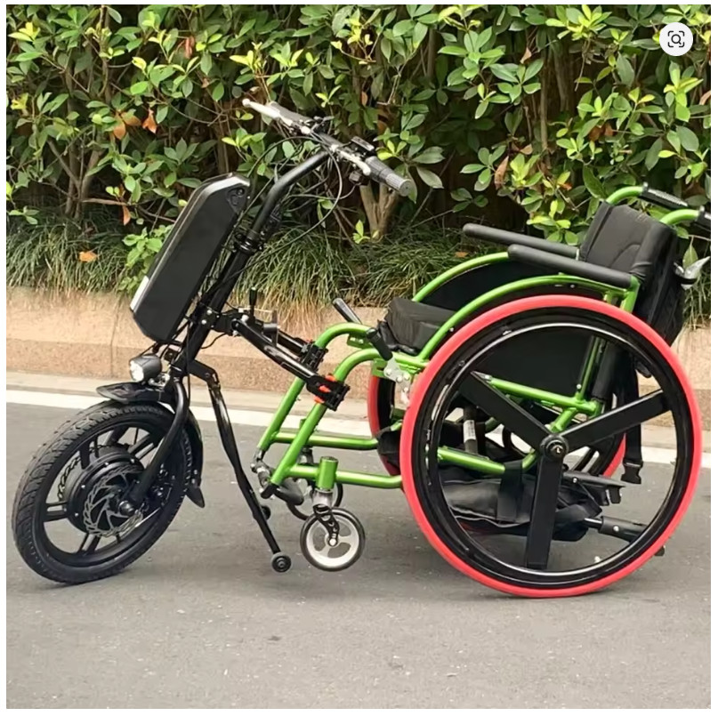 16 Inch Wheelchair Attachment Electric Handcycle Tractor 250/350/500W 8AH-17.5AH