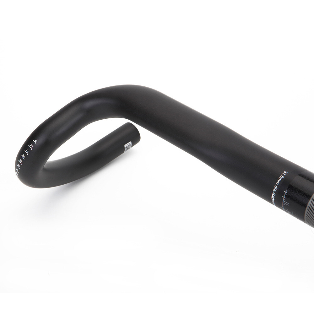 25° Carbon Gravel Bicycle Handlebar Cyclocross Bike Drop Bar 380/400/420/440MM