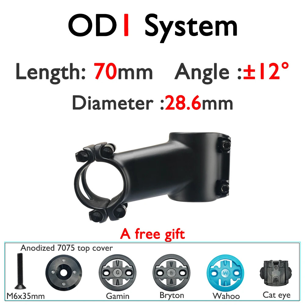 6/12/17 Degree Road/MTB Bicycle Carbon Stem 60-120mm Bike Computer Mount Stand