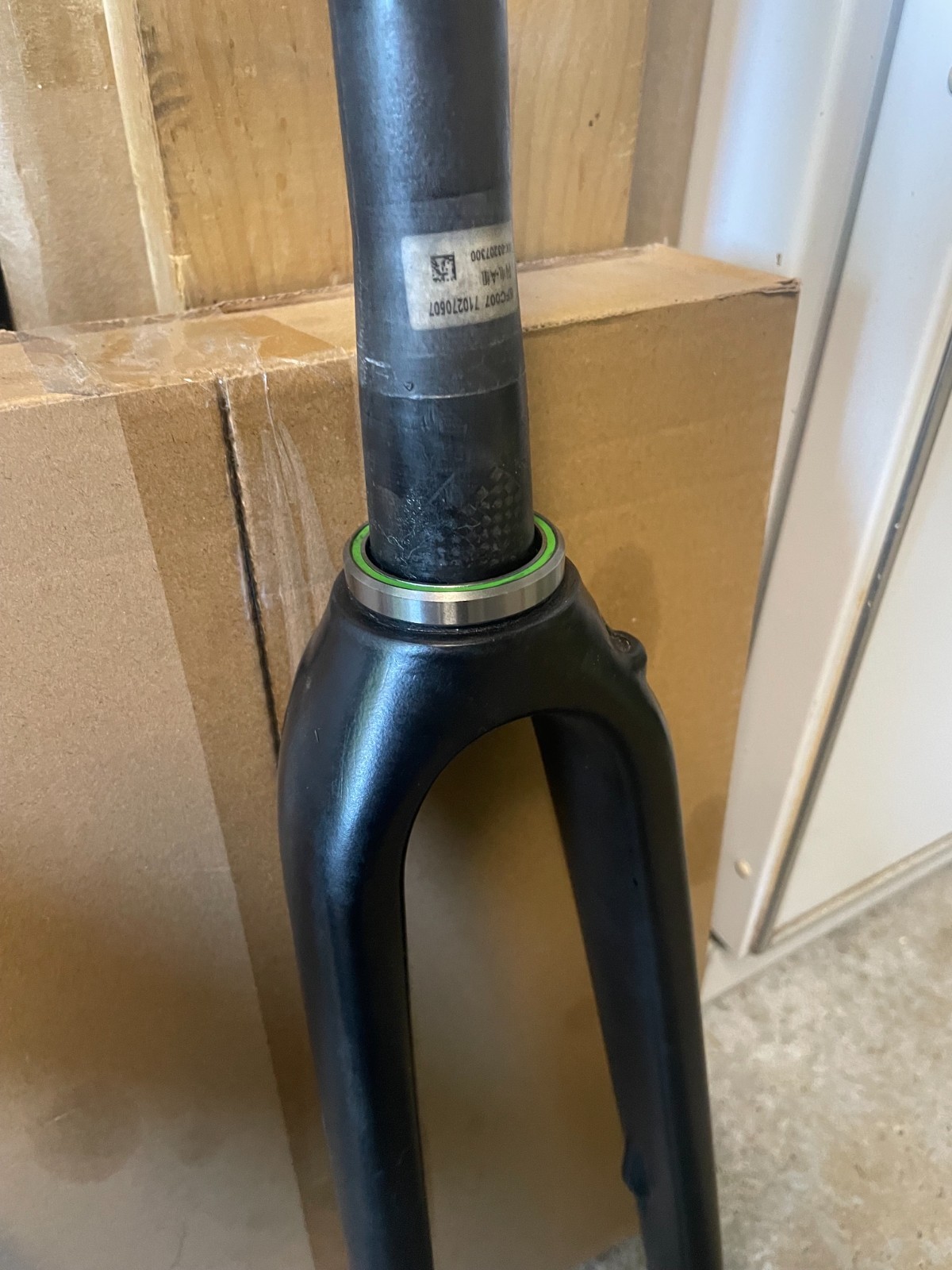 Specialize full carbon disk fork 700C 12×100 1 1/8-1 3/8 (also fit 1 1/8-1 1/4)