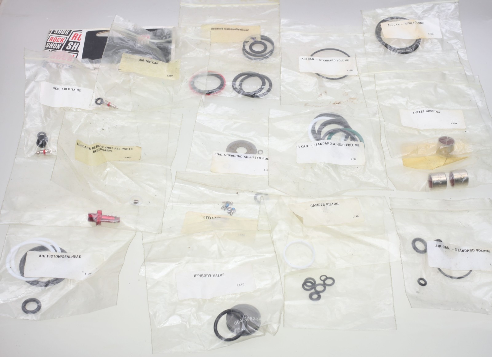 Rock Shox Shock Repair Kits & Misc Parts LOT