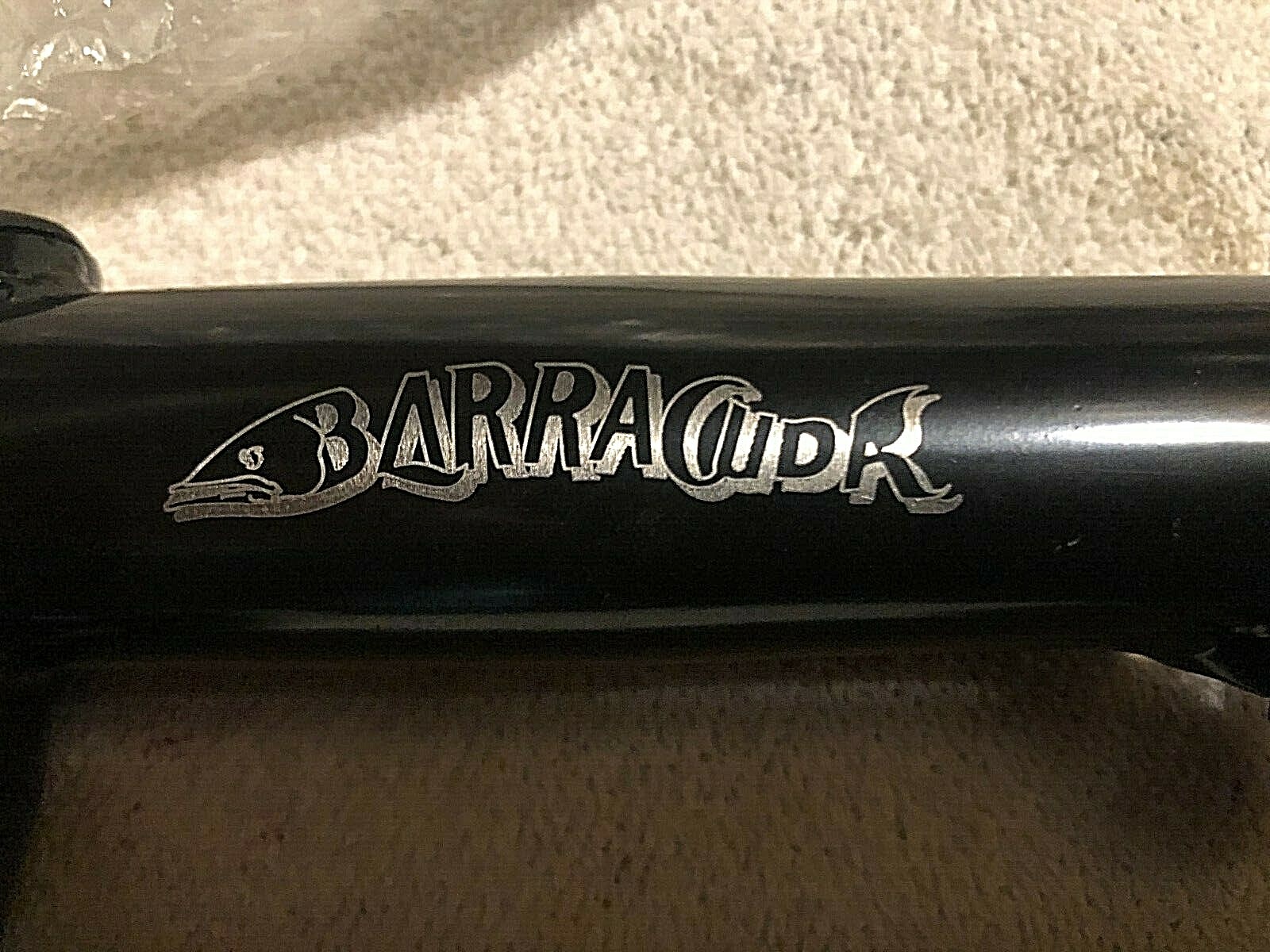 old school vintage Barracuda Chromoly Stem 25.4 Black NEW!
