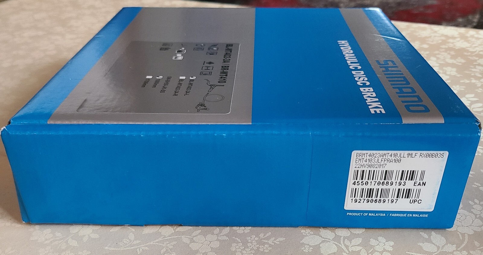 Shimano BL-MT402/BR-MT410 Disc Brake And Lever 1000mm front Hydraulic