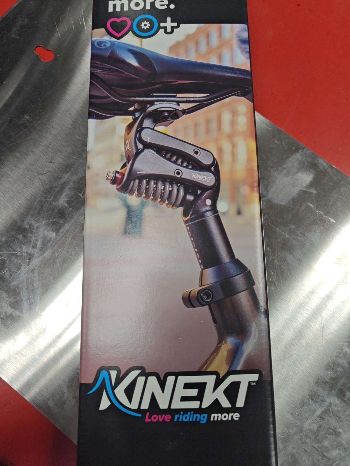 KINEKT Bike Suspension Seatpost, XR Lightweight Aluminum Alloy Seat Post for E-b